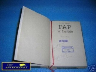 PAP W HERBIE - S.Głąbiński
