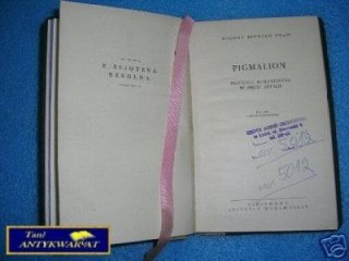 PIGMALION - G.B.Shaw