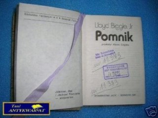 POMNIK - L. Biggle Jr