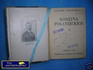 RODZINA POŁANIECKICH II - H.Sienkiewicz
