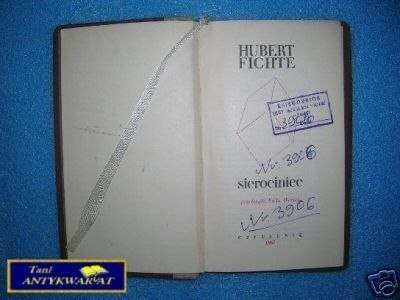 SIEROCINIEC - H.Fichte