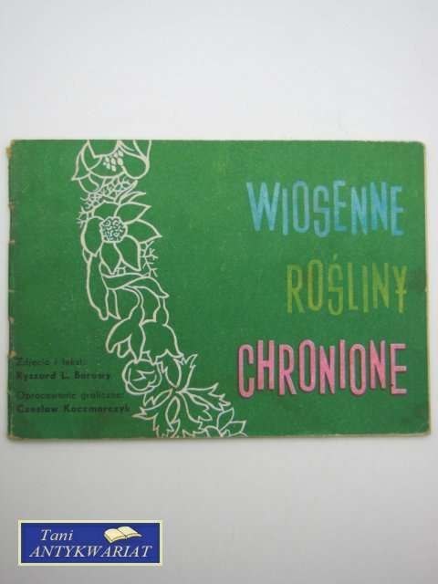 WIOSENNE ROŚLINY CHRONIONE