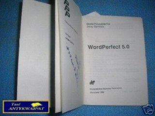 WORD PERFECT 5.0 - B. Paluszkiewicz