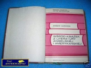 WŚRÓD KSIĄŻEK Z LITERATURY ANGIELSKIEJ I AMERY