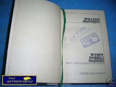 WYSPY DOBREJ NADZIEI - W.Heinesen
