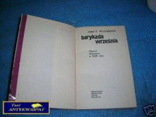 BARYKADA WRZEŚNIA - J.K.Wroniszewski