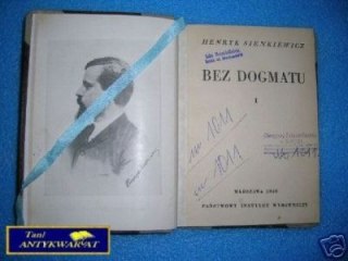 BEZ DOGMATU T.I - H.Sienkiewicz