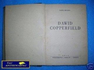 DAWID COPPERFIELD - K.Dickens wyd. 1948 rok