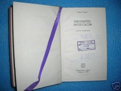 DWUNASTU APOSTOŁÓW - A.Trepka