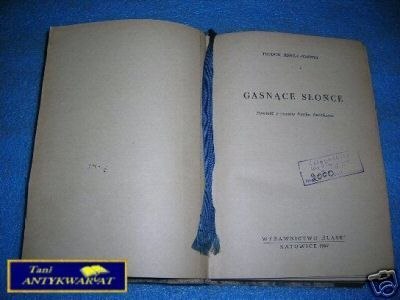 GASNĄCE SŁOŃCE - T.Jeske-Choiński