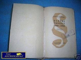 GŁOŚNE PROCESY 1944-1955 - D. Rowan