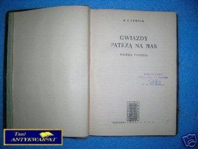 GWIAZDY PATRZĄ NA NAS KSIĘGA III - A.J.Cronin