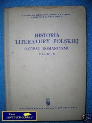 HISTORIA LITERATURY POLSKIEJ OKRESU ROMANTYZMU DLA