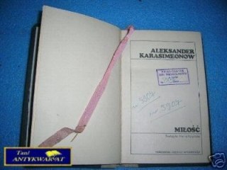 MIŁOŚĆ - A. Karasimeonow
