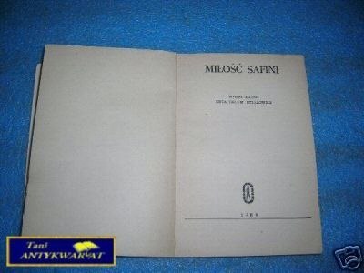 MIŁOŚĆ SAFINI