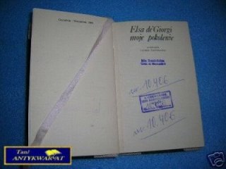 MOJE POKOLENIE - E. de'Giorgi
