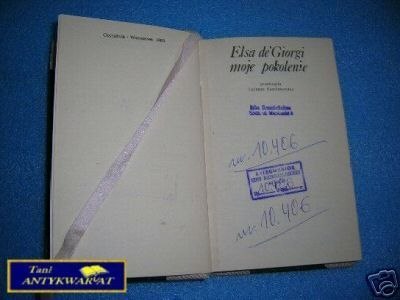 MOJE POKOLENIE - E. de'Giorgi