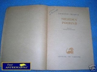 NIEJEDEN POGRZEB - E.Crispin