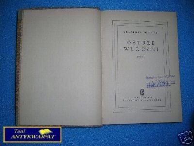OSTRZE WŁÓCZNI - V.Pozner