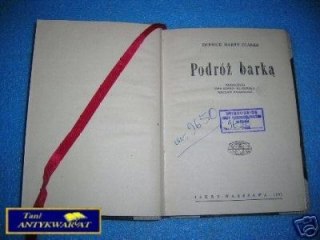 PODRÓŻ BARKĄ - D. Harry Clarke