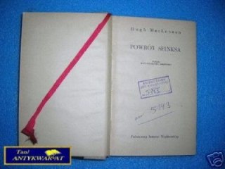 POWRÓT SFINKSA - H.MacLennan