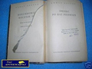 ŚMIERĆ PO RAZ PIERWSZY - R. Bratny