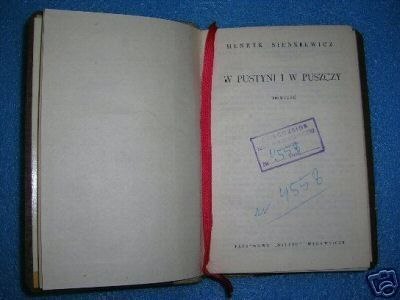 W PUSTYNI I W PUSZCZY - H. Sienkiewicz