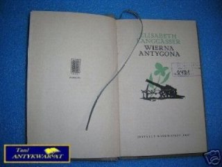 WIERNA ANTYGONA - E. Langgasser