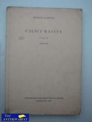 CZĘŚCI MASZYN CZĘŚĆ II