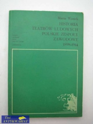 Historia teatrów ludowych tom VI