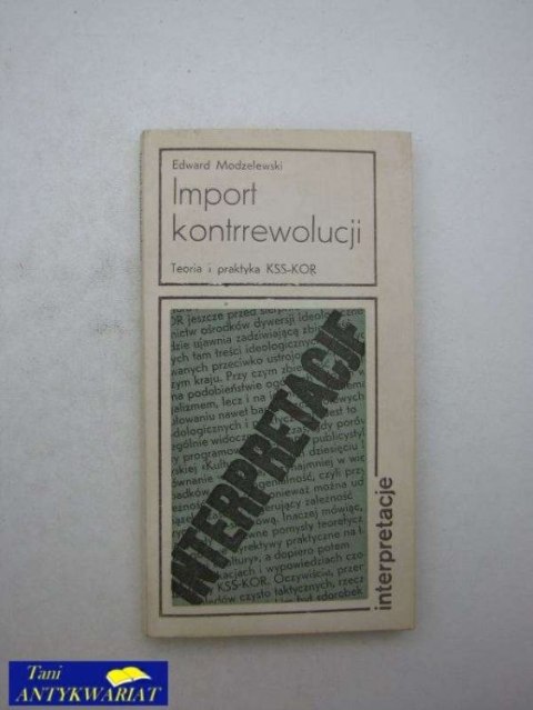 IMPORT KONTRREWOLUCJI