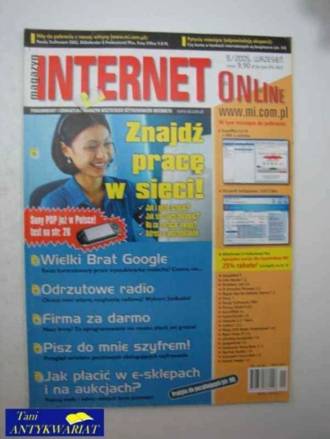 MAGAZYN INTERNET NR 9/2005