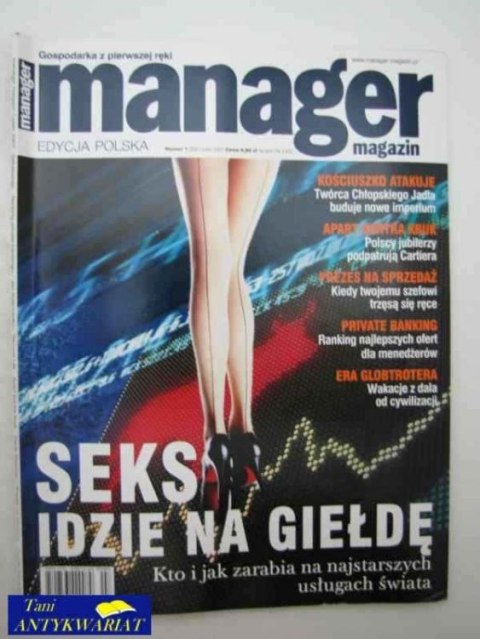 MANAGER MAGAZIN NR 7 (32) MANAGER MAGAZIN NR 7 (32)