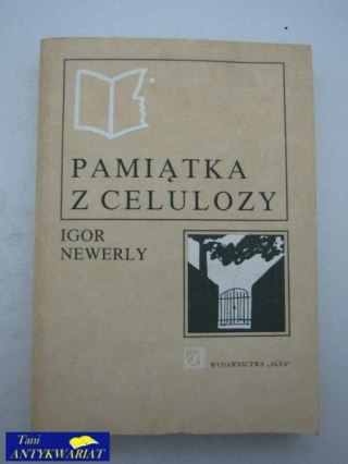 PAMIĄTKA Z CELULOZY
