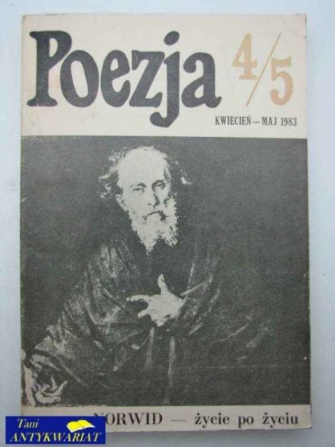 POEZJA 4/5 KWIECIEŃ - MAJ 1983