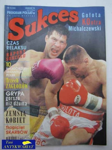 SUKCES NR12(104) GRUDZIEŃ 98