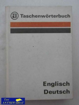 TASCHENWORTERBUCH ENGLISH - DEUTCH