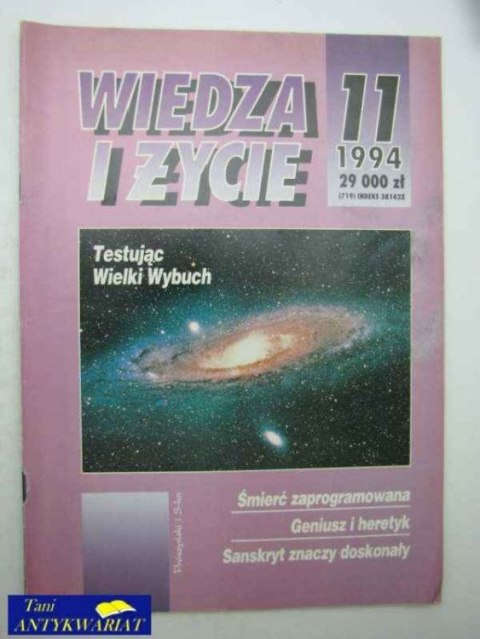 WIEDZA I ŻYCIE 11/94 WIEDZA I ŻYCIE 11/94