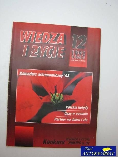 WIEDZA I ŻYCIE 12.92