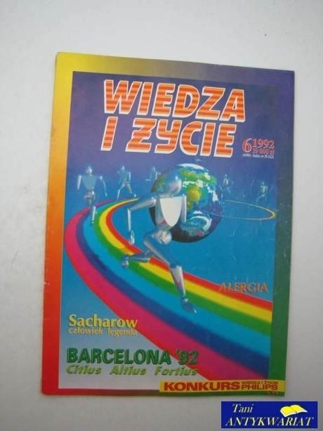 WIEDZA I ŻYCIE 6/92 WIEDZA I ŻYCIE 6/92