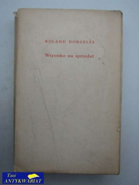 WSZYSTKO NA SPRZEDAŻ