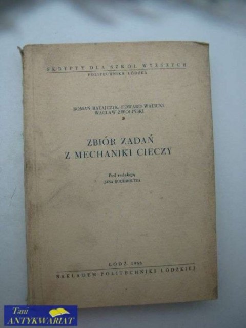 Zbiór zadań z mechaniki cieczy