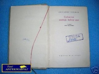 CATHERINE ZOSTAJE ŻOŁNIERZEM - A. Thomas