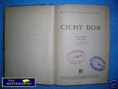 CICHY DON TOM IV CZĘŚĆ II - M.Szołochow