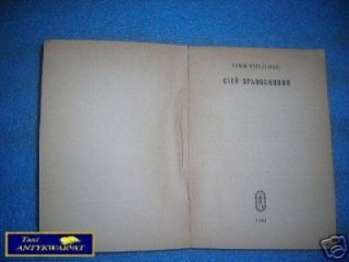 CIEŃ SPADOCHRONU - E. Rozłubirski