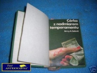 CÓRKA Z NADMIAREM TEMPERAMENTU - J.A.Salecki