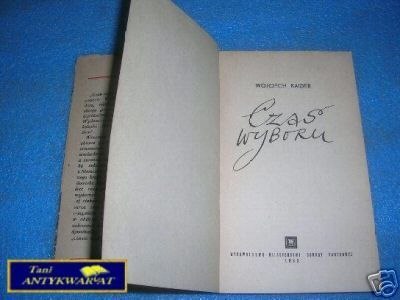 CZAS WYBORU - W.Kaider