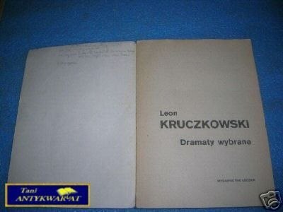 DRAMATY WYBRANE - L.Kruczkowski