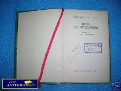 HOTEL DLA CUDZOZIEMCÓW - E.Petiśka