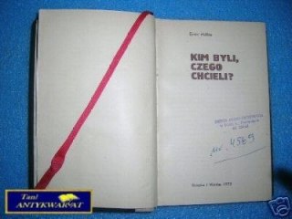 KIM BYLI, CZEGO CHCIELI? - E.Hollós